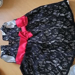 Formal Black Infant Dress 0-3 months